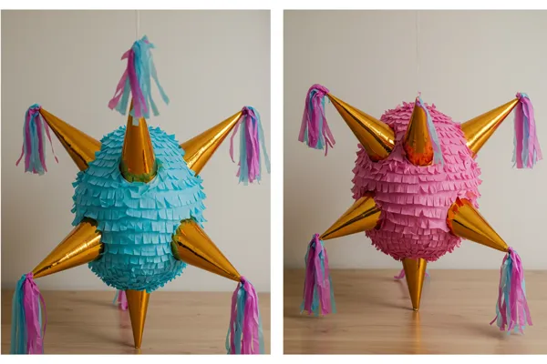 Piñata caseira com papelão e papel crepom: guia seguro e econômico